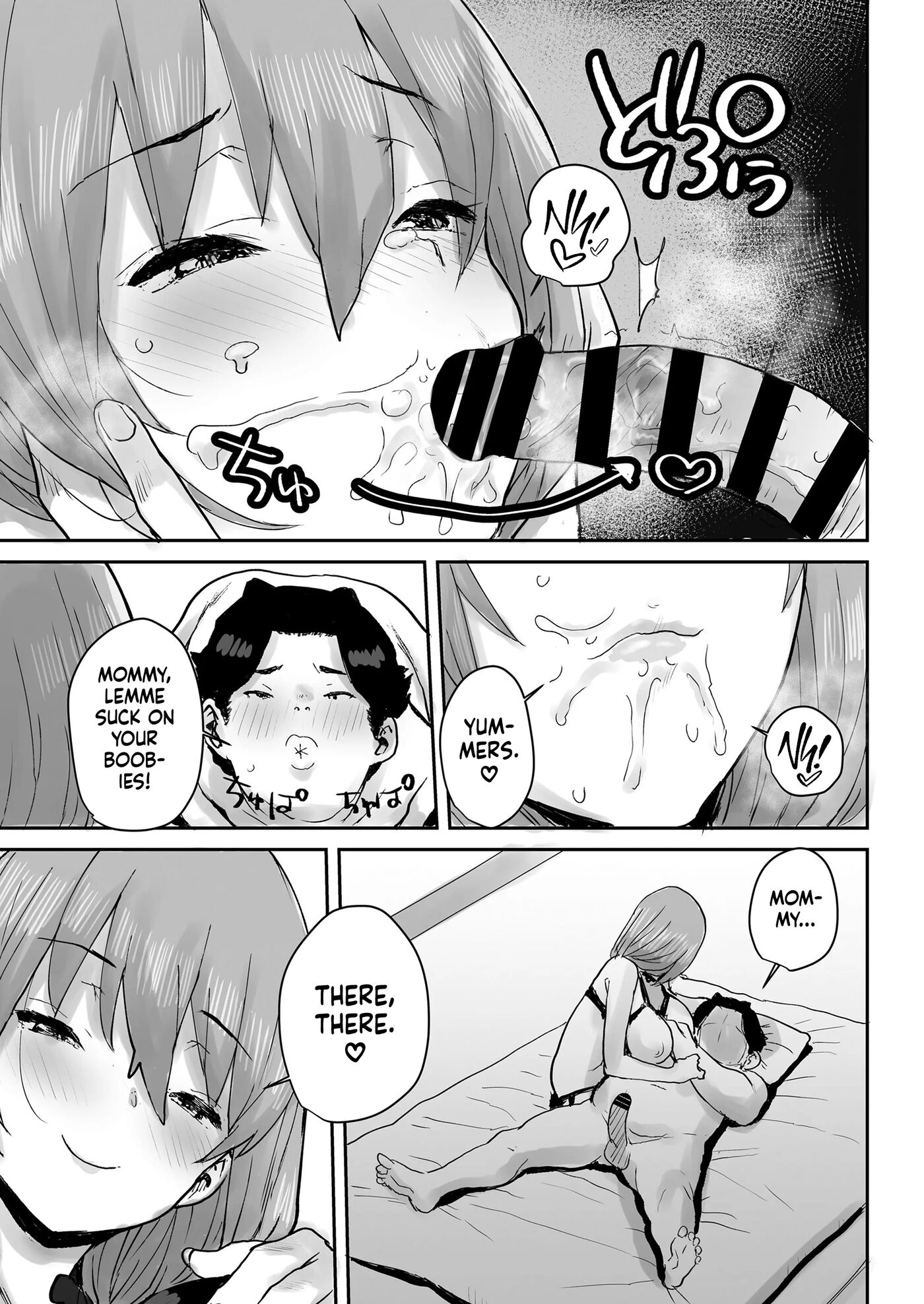 Hypnotizing My Kind Hs Student Into My Lactating Mommy Chapter 1000 Page 40